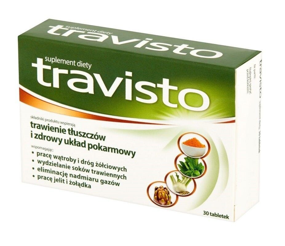 

Препарат, поддерживающий пищеварение Travisto Kapsułki, 30 op.