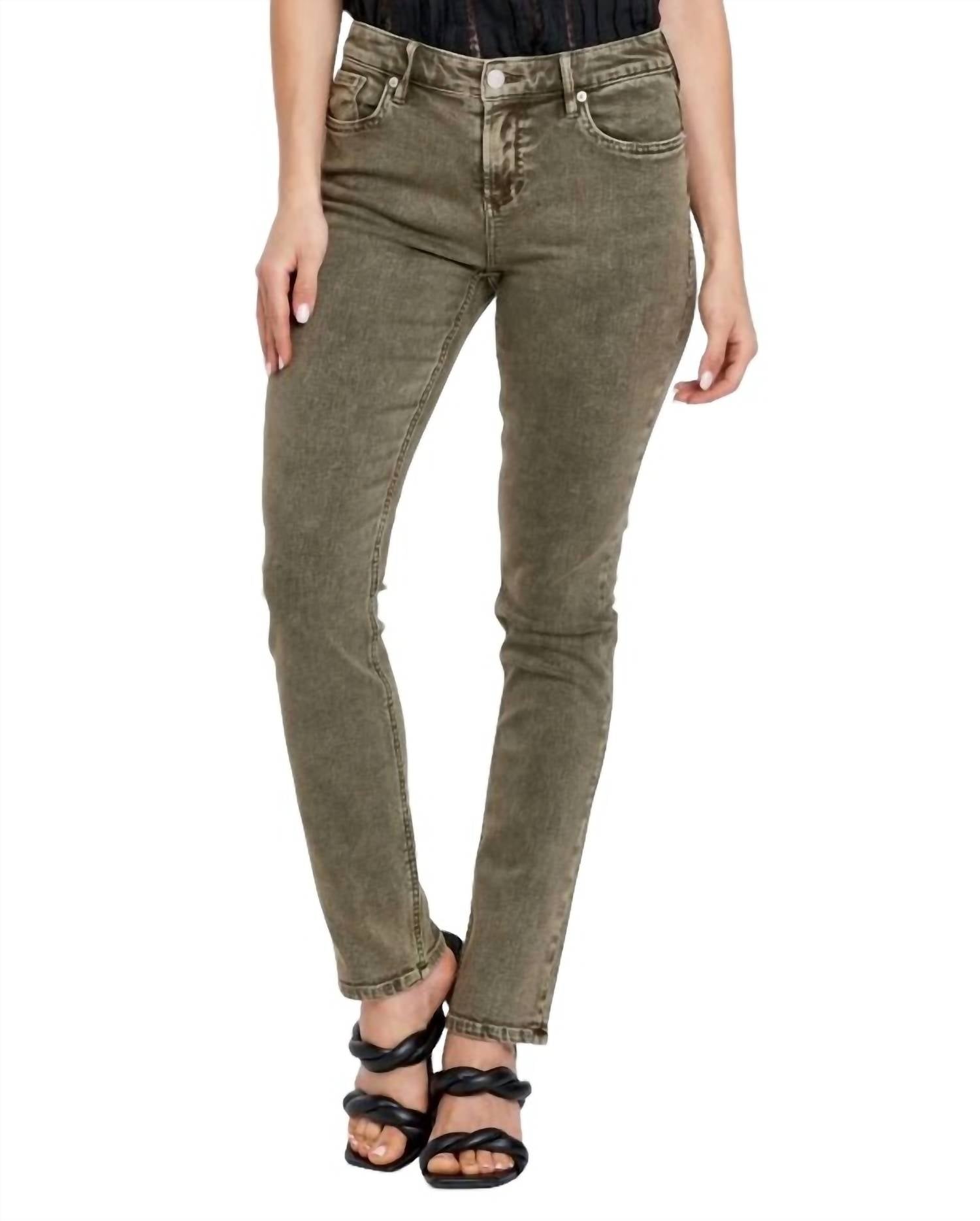 

Прямые джинсы Blaire цвета оливы DEAR JOHN DENIM, оливковый