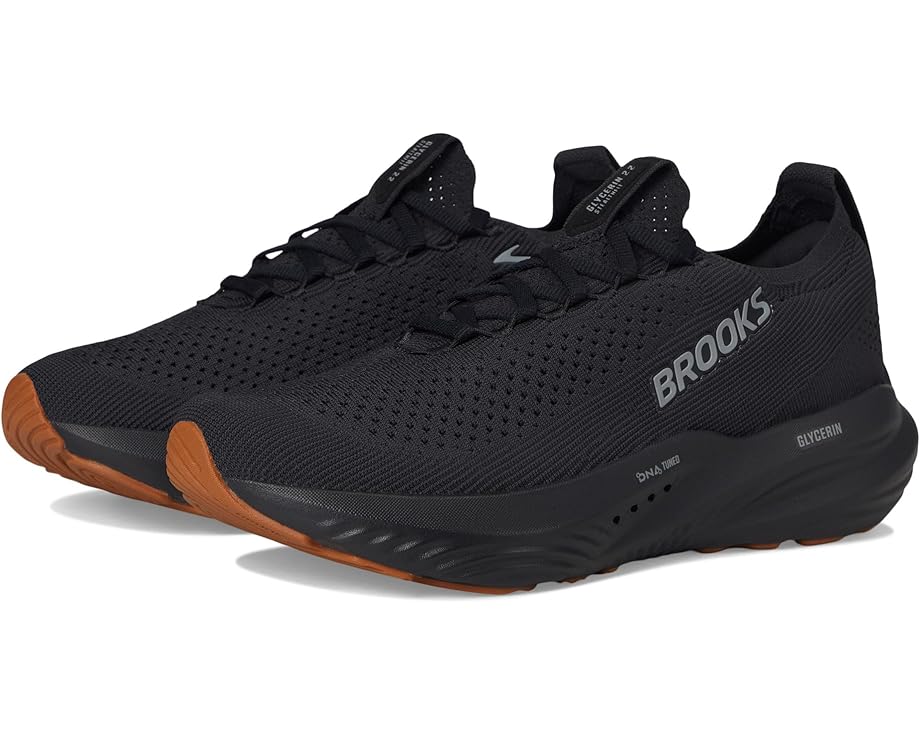 

Кроссовки Brooks Glycerin StealthFit 22, цвет Black/Black