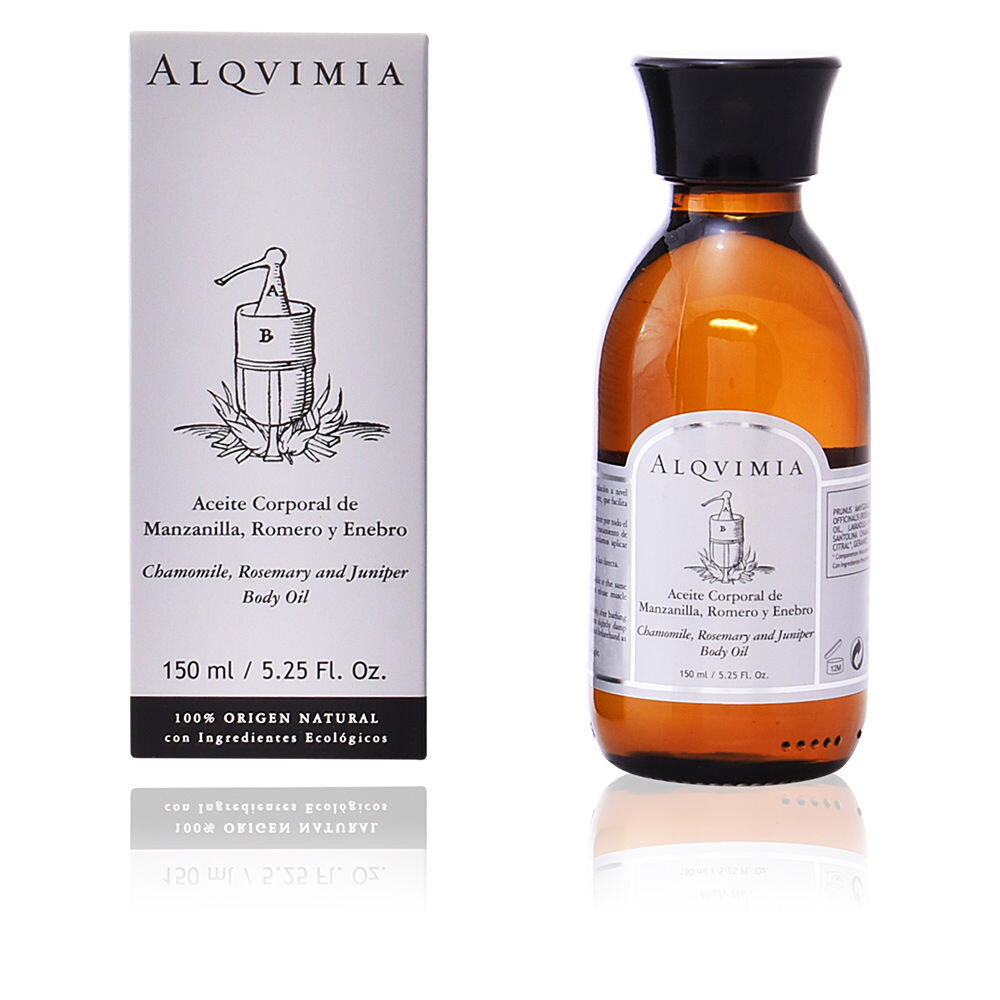 

Увлажняющий крем для тела Aceite Corporal De Manzanilla Con Romero Y Enebro Alqvimia, 150 мл