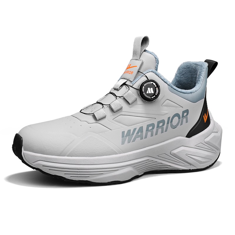 

Кроссовки мужские с низким верхом и противоскользящим покрытием WARRIOR, Gray/Blue