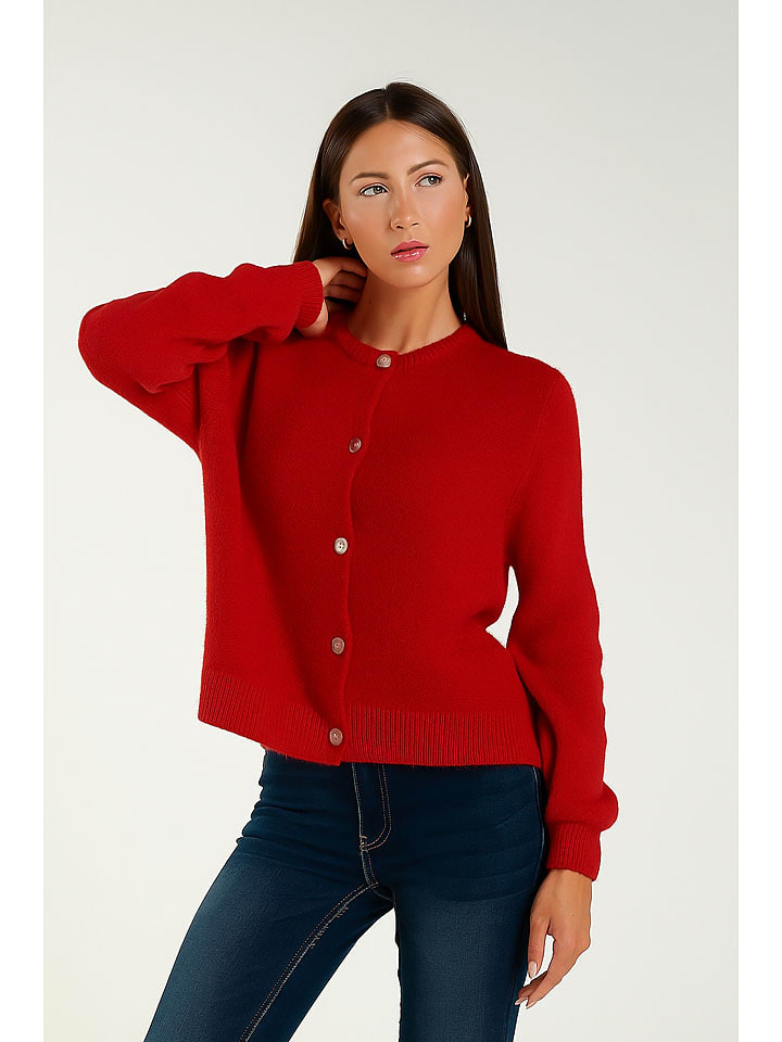 

Кардиган красного цвета Tamba