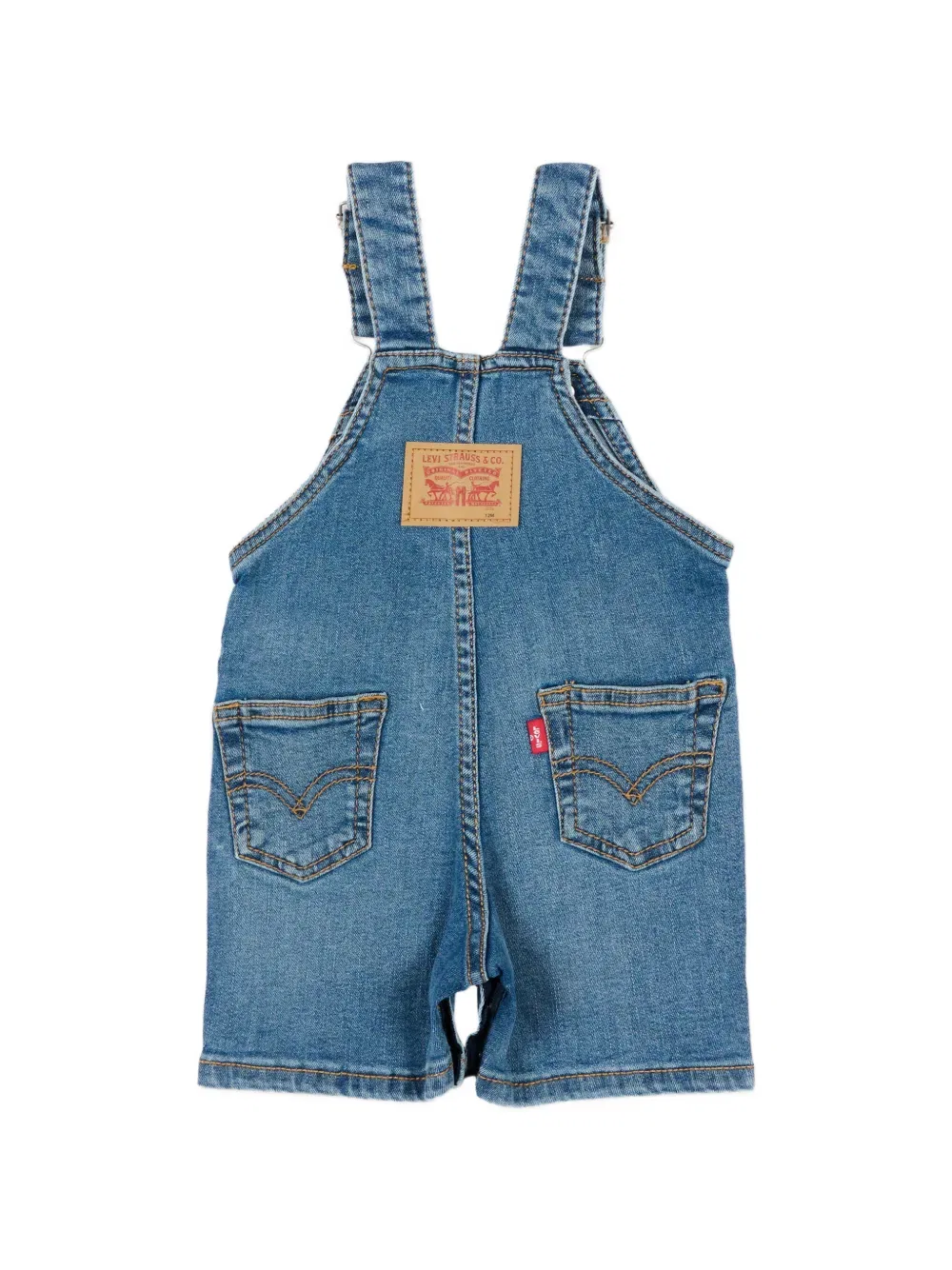 Джинсовый комбинезон Levi'S Kids, синий — фото 2