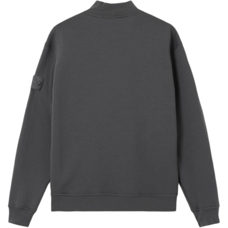 Толстовка Ghost Collection FW25 мужская STONE ISLAND, темно-серый — фото 3