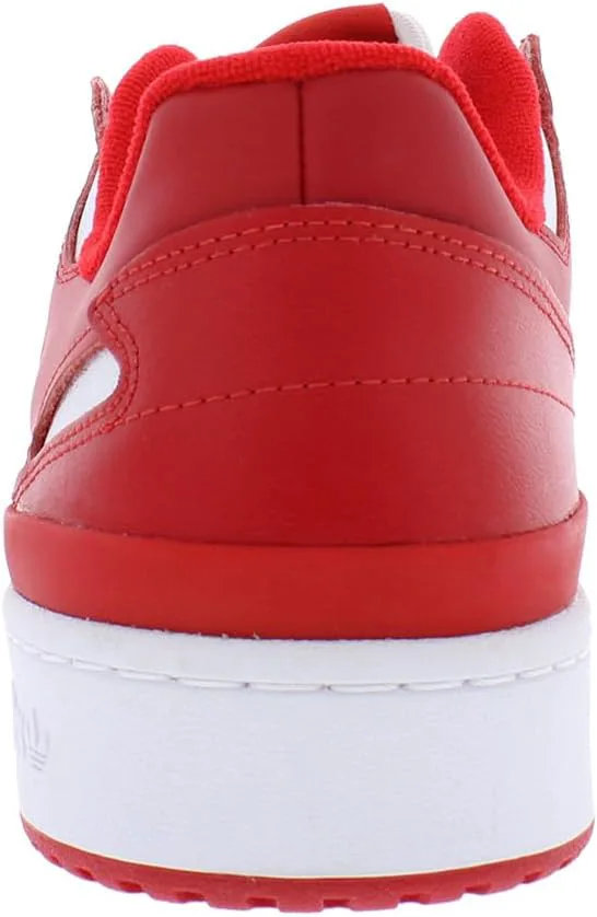 Мужские кроссовки Adidas Forum Low, белый/красный — фото 3