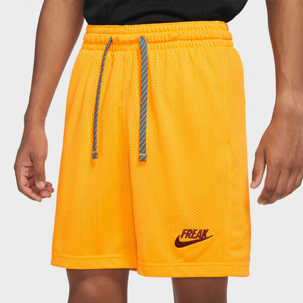 Шорты giannis nk shorts 'yellow' Nike, золотой — фото 4