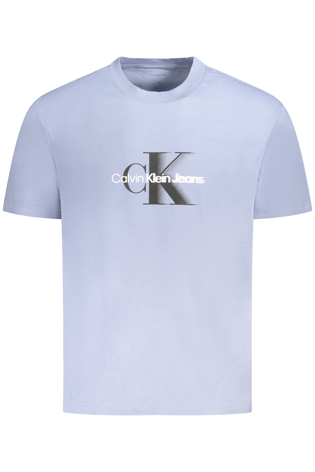

Мужская футболка Calvin Klein хлопковая с контрастными деталями, синий