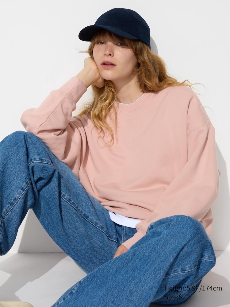 

Свитшот женский Uniqlo, розовый