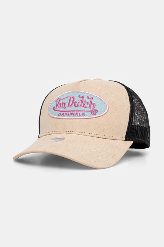 

Бейсбольная кепка TRUCKER BOSTON Von Dutch, бежевый