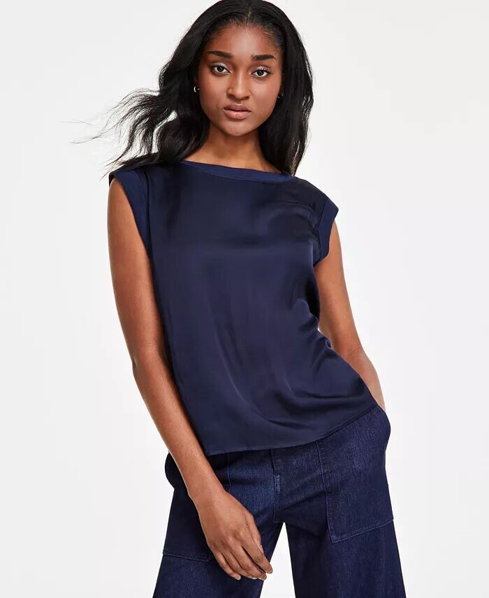 

Женский топ без рукавов из смешанной ткани Liverpool Los Angeles, синий