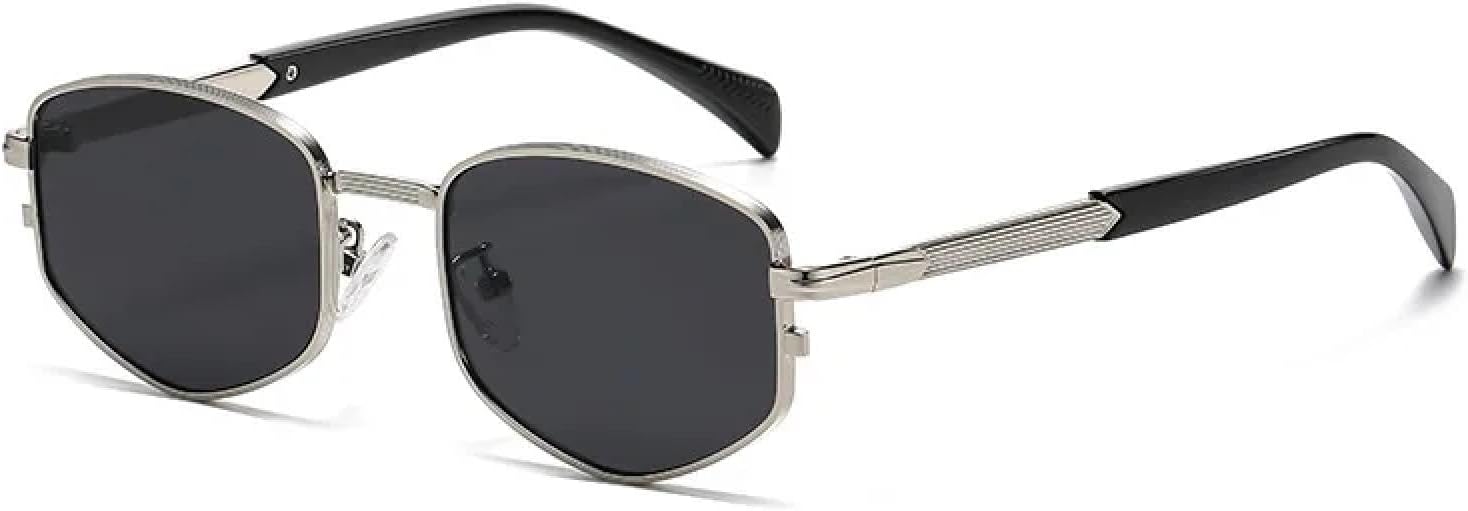 

Солнцезащитные очки с защитой от УФ-излучения UV400 | Металлическая маленькая оправа для мужчин | Линзы конфетных цветов для занятий спортом на открытом воздухе и вождения DSVIGF, C3