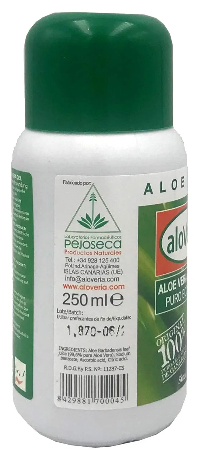 Гель алоэ вера Aloveria Pure 99.6% холодного отжима Aloveria — фото 3