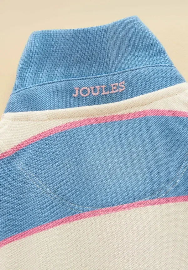 Футболка поло Joules, розовый — фото 4