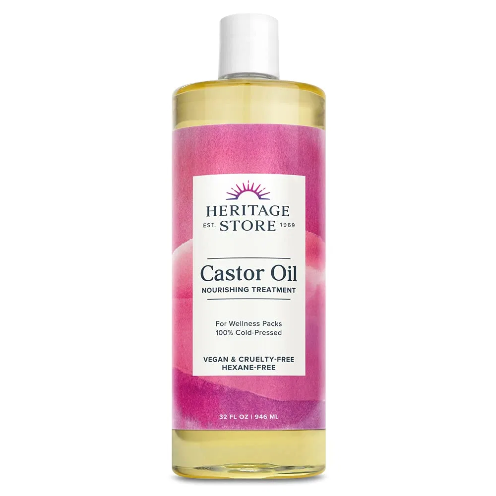 Касторовое масло холодного отжима, 960 мл Heritage Store