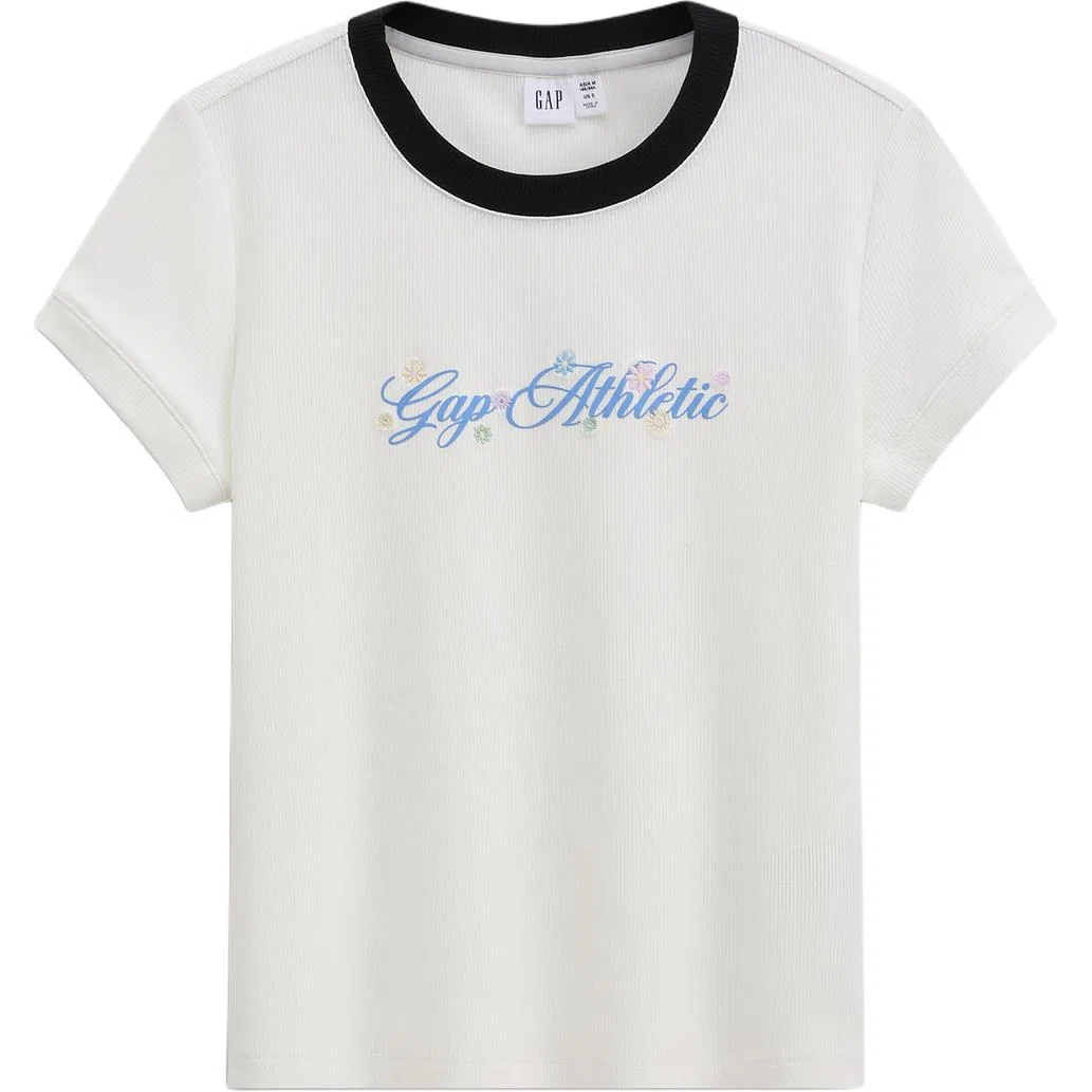 Футболка женская с круглым вырезом Moderate GAP, Blue — фото 4