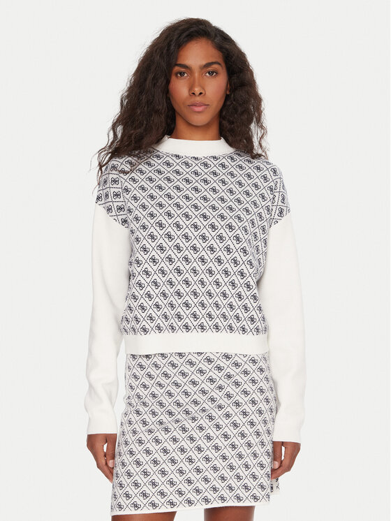 

Водолазка relaxed fit W5BR23 Z3JD2 Guess, экрю