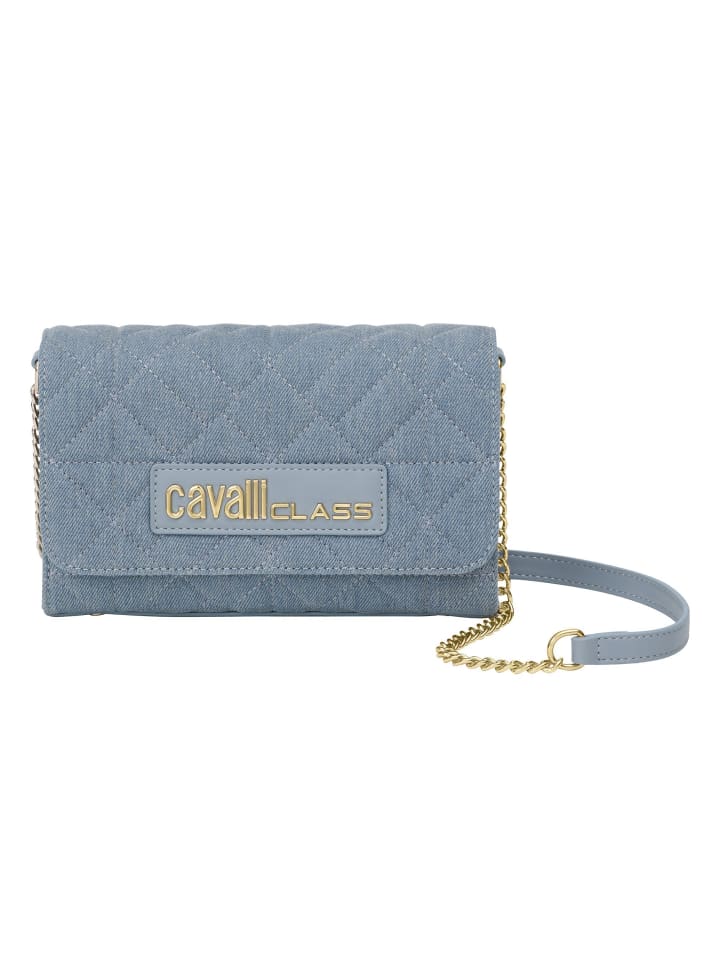 

Сумка через плечо Carlotta 22 см в цвете синий деним cavalli CLASS
