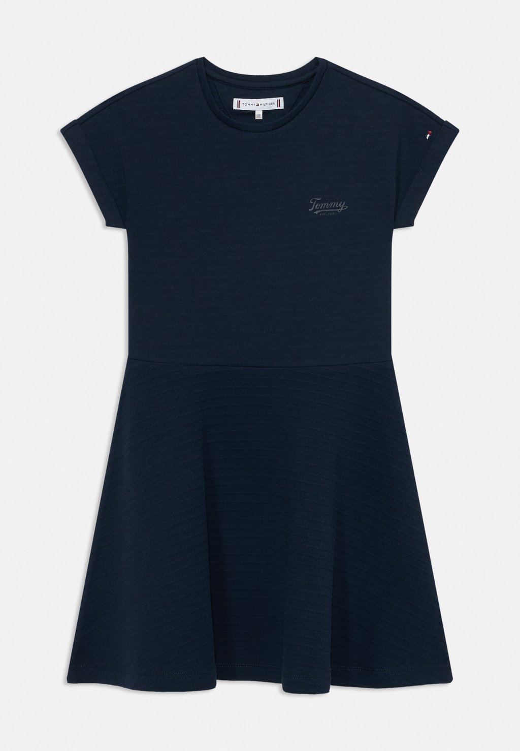 

Платье из джерси SPACER INTERLOCK DRESS Tommy Hilfiger, темно-синий