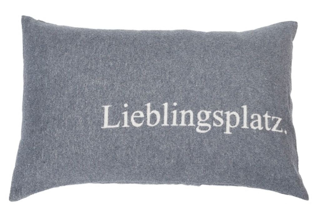 

Чехол на подушку David Fussenegger Silvretta 'Favorite Place' 40 x 60 см серый