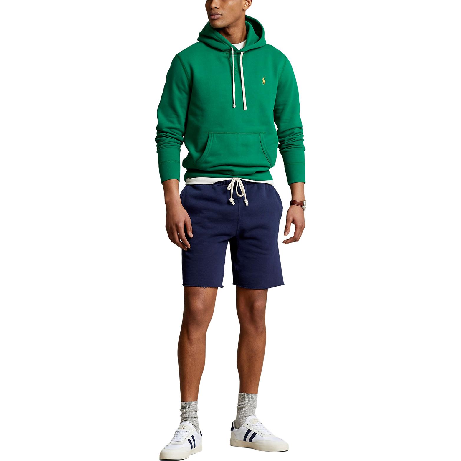 Флисовая толстовка с капюшоном Rl Polo Ralph Lauren, зеленый — фото 4