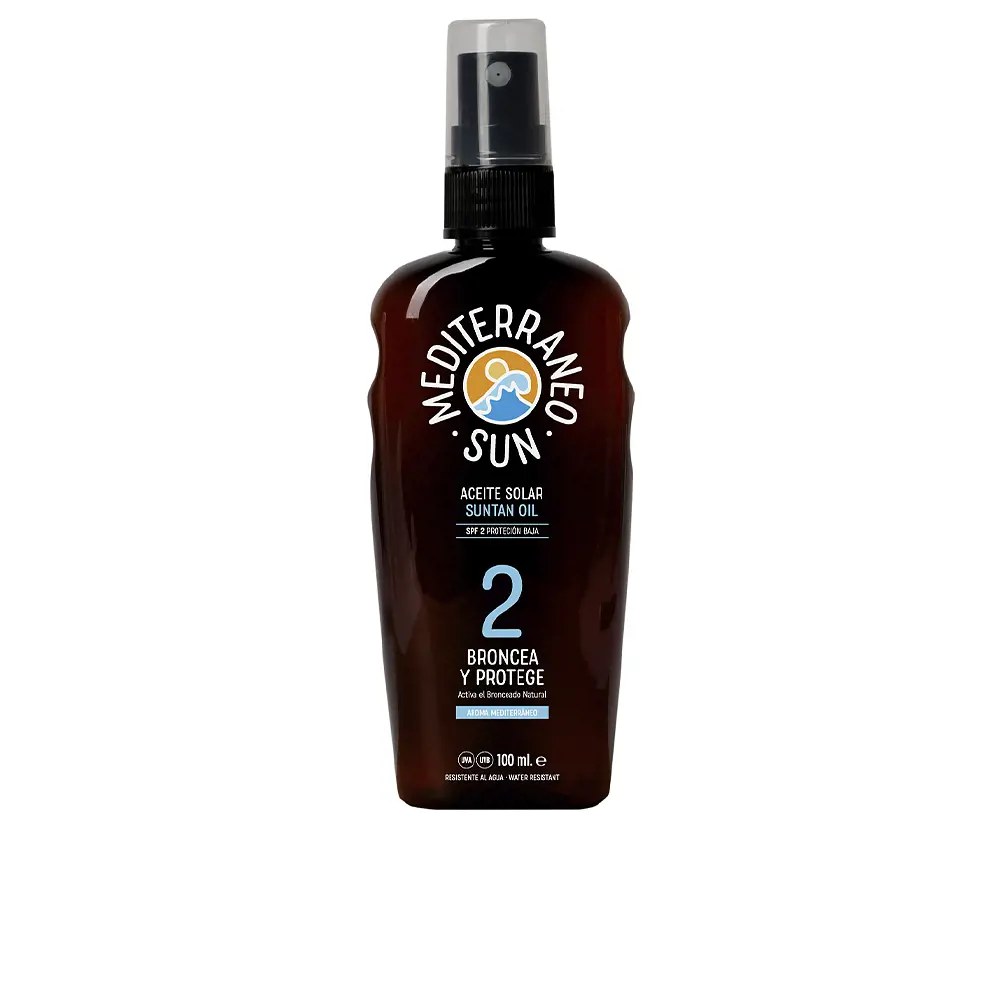 

Солнцезащитный крем Broncea & Protege Aceite Solar Spf2 Mediterraneo Sun, 100 мл
