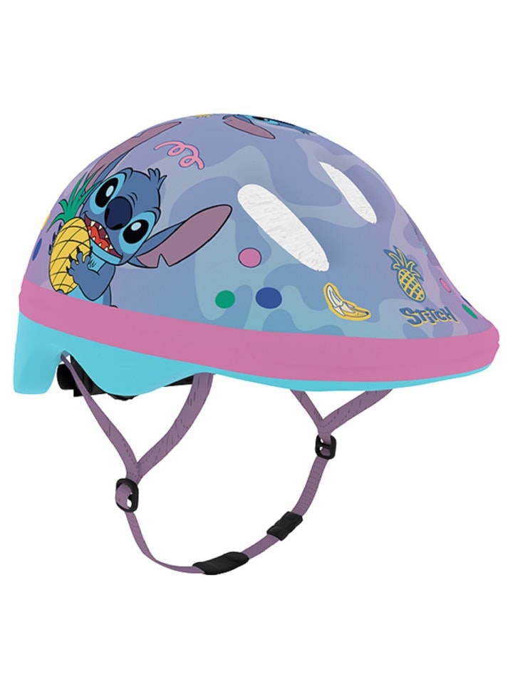 

Lilo & Stitch Велосипедный шлем XS - надежная защита головы для детей (44-48 см), фиолетовый