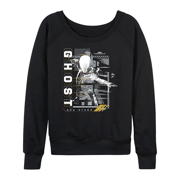 

Женская футболка с длинным рукавом thunderbolts ghost ava starr french terry Marvel