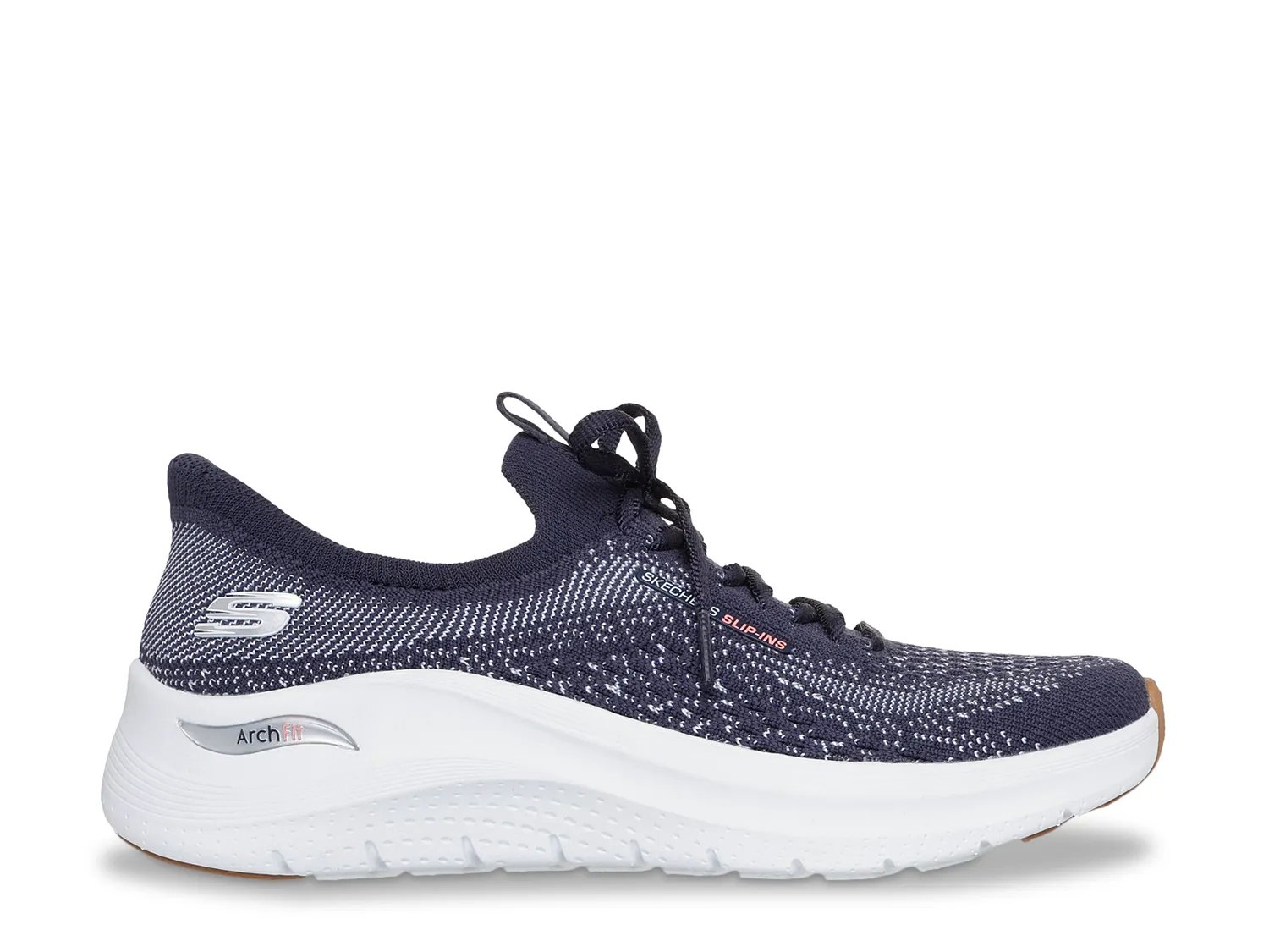 Кроссовки Skechers Hands Free Slip-ins Arch Fit 2.0 Sweet Stride Sneaker, темно-синий — фото 3