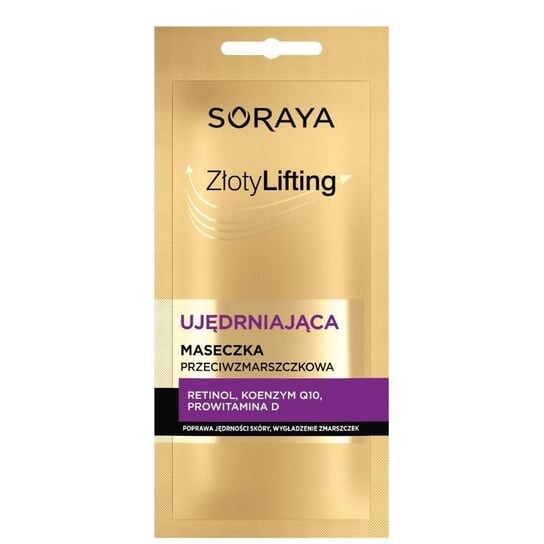 

Укрепляющая маска против морщин, 8 мл Soraya, Golden Lifting