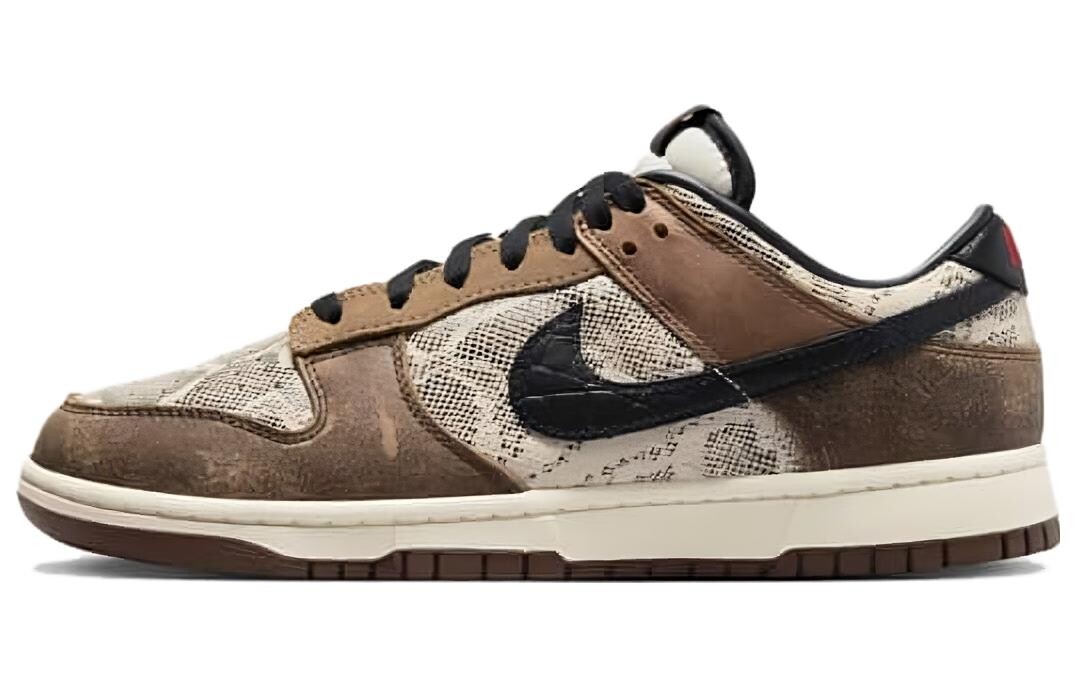 

Кроссовки Nike Dunk Low Premium Head 2 CO.JP Brown Snakeskin