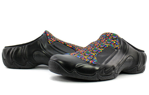 Тапочки solo slide 'urban jungle gym' Nike, черный — фото 3