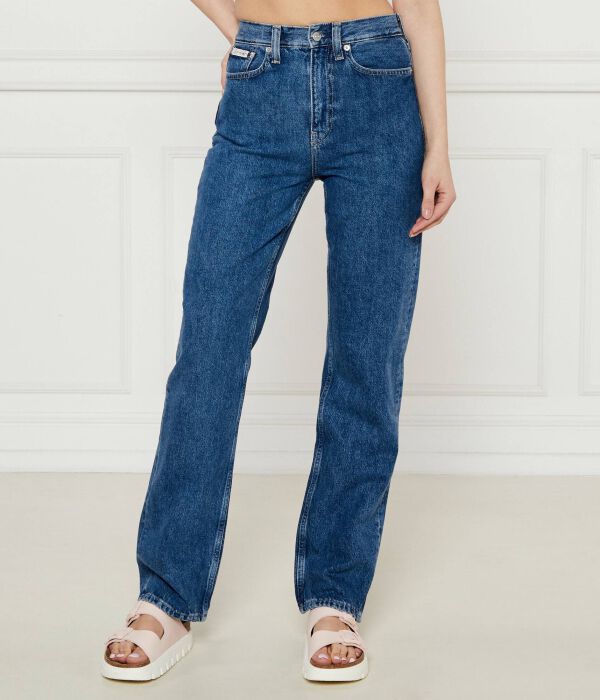 

Джинсы Straight fit Calvin Klein Jeans, синий