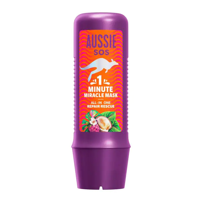 

Маска для волос sos 1 minute miracle all in one repair rescue mascarilla Aussie, объем 250 мл