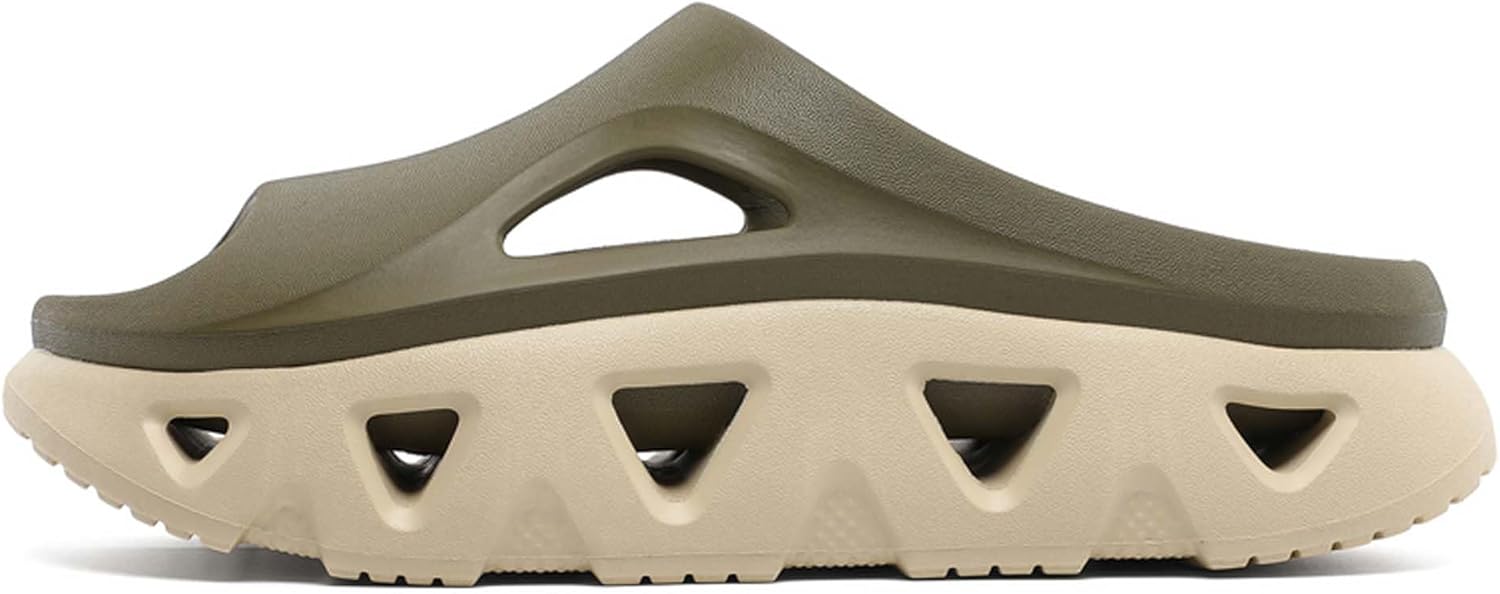 

Мужские летние пляжные тапочки для дома и улицы подходят для семейного душа Generic, зеленый