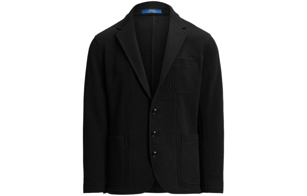 Футболка поло мужская черная FW22 Business Suits Coats Polo Ralph Lauren — фото 2