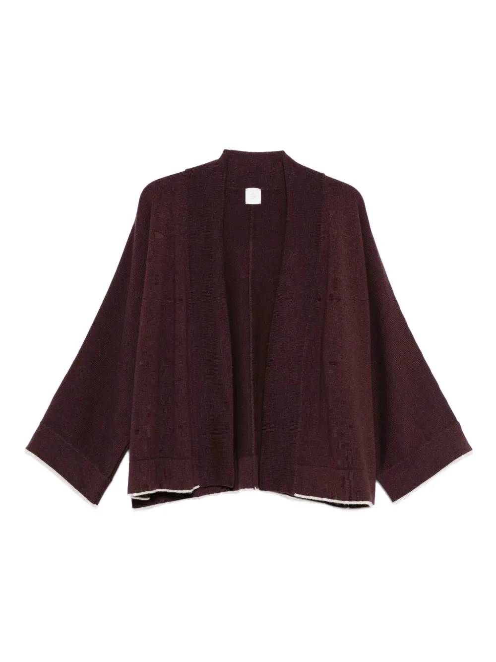 

Кардиган с рукавами три четверти Eleventy, красный