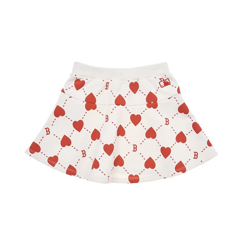 Юбка с логотипом MLB Light Beige