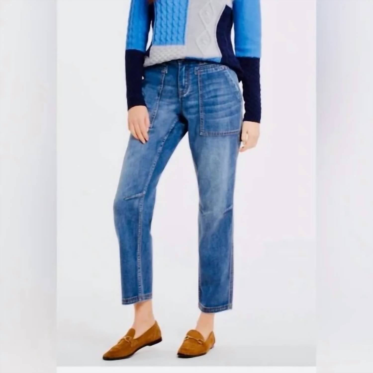 

Оджинсы Audrey Carpenter в цвете Trueblue TRIBAL