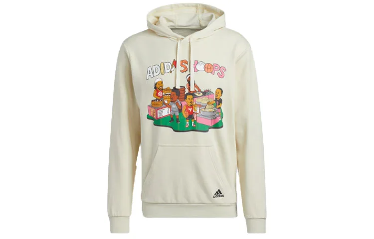Adidas Толстовка мужская Sandstorm Soil с капюшоном, умеренная посадка, Regular — фото 2