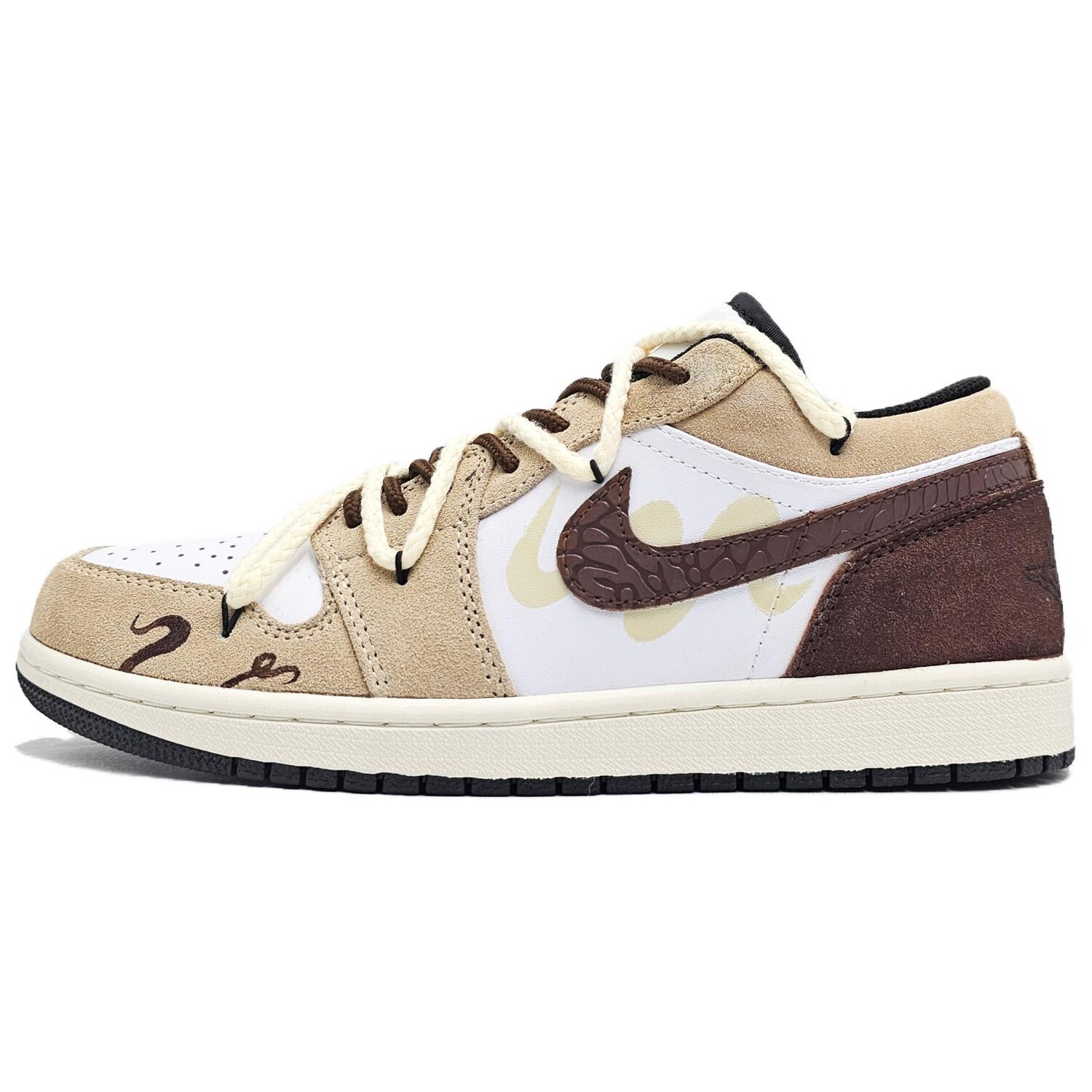 

Jordan Air Jordan 1 Vintage Баскетбольные кроссовки унисекс, Brown