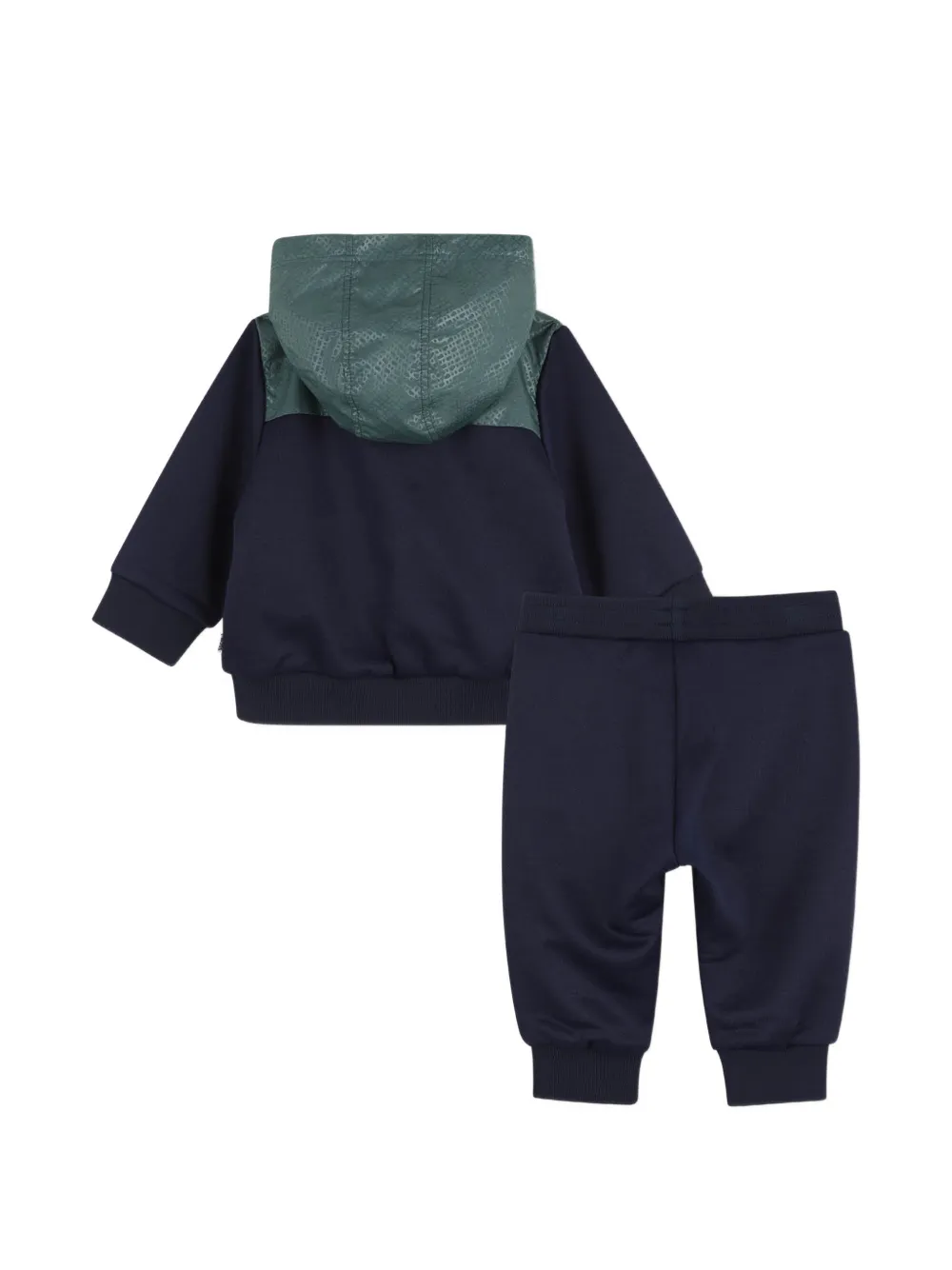 Спортивный костюм с капюшоном Boss Kidswear, синий — фото 2