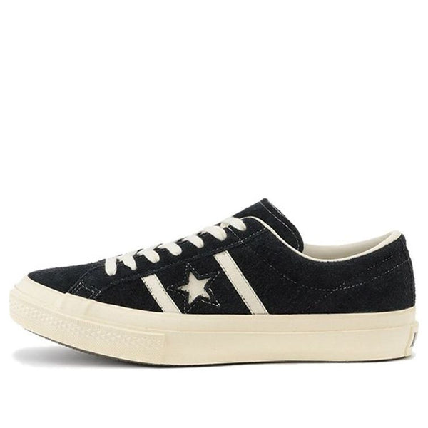 

Кроссовки star & bars suede low-top sneakers black Converse, черный