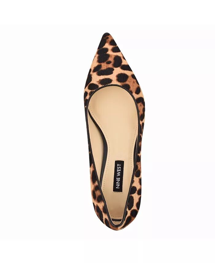 Женские туфли Arlene Kitten Heel с острым носком Nine West, мультиколор — фото 4