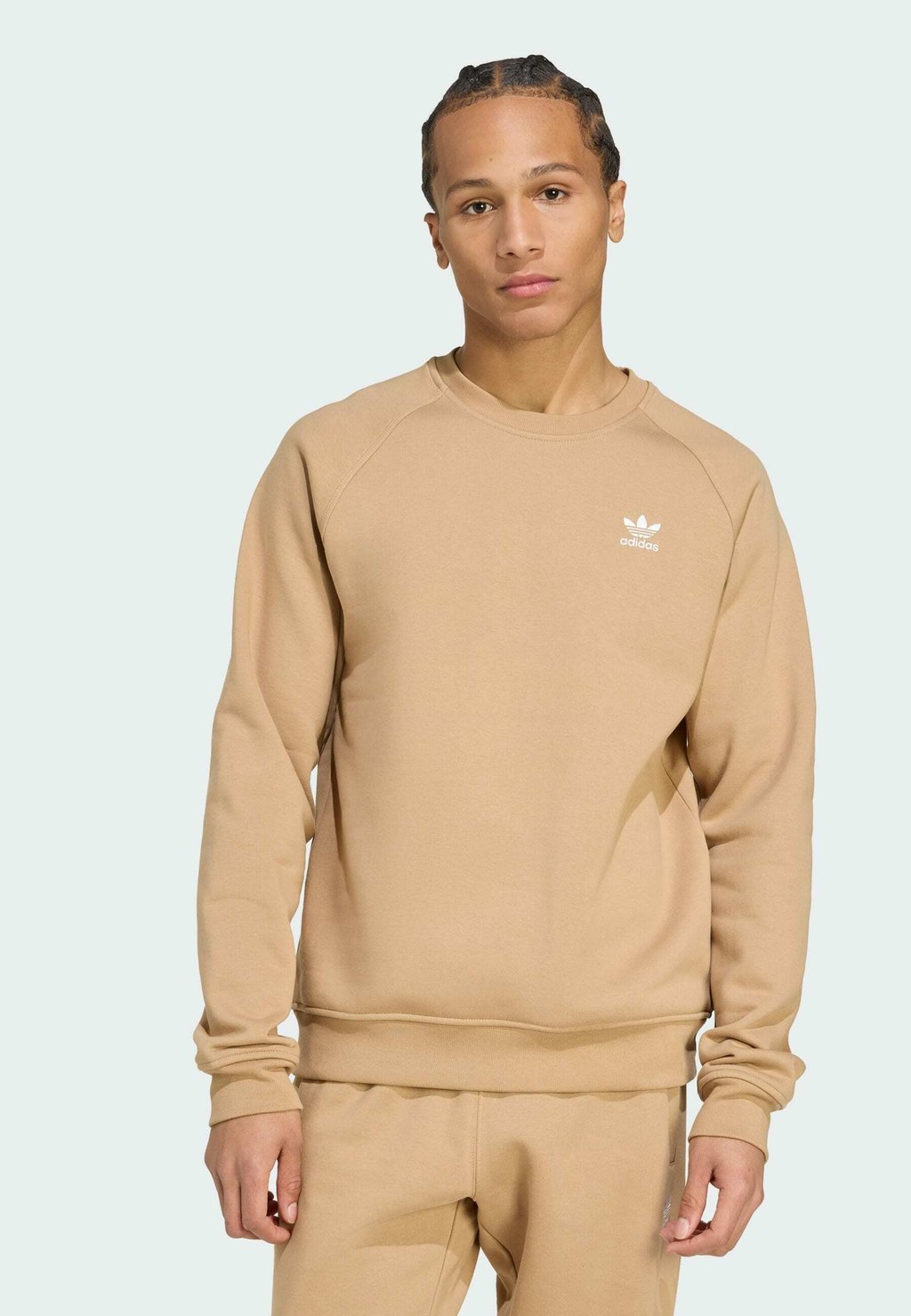 

Толстовка ESS CREW Adidas Originals, коричневый