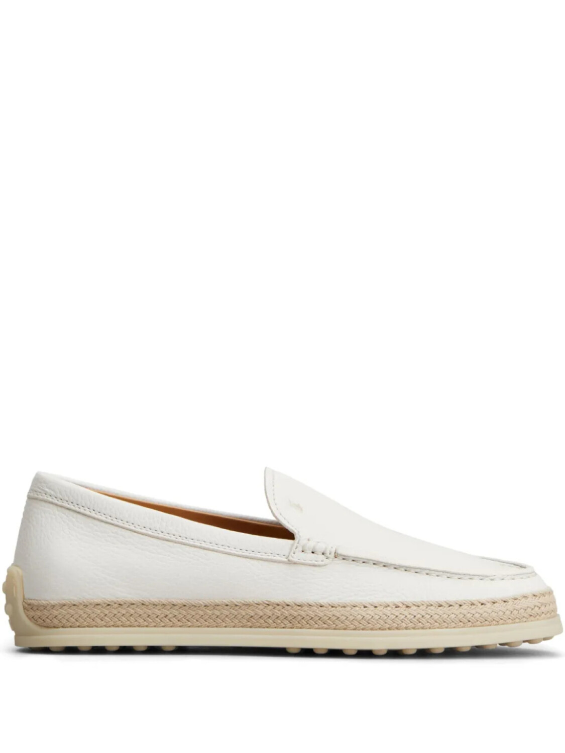 Tod's кожаные лоферы, белый