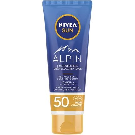 

Солнцезащитный крем для лица Sun Alpin Spf 50 50 мл, Nivea