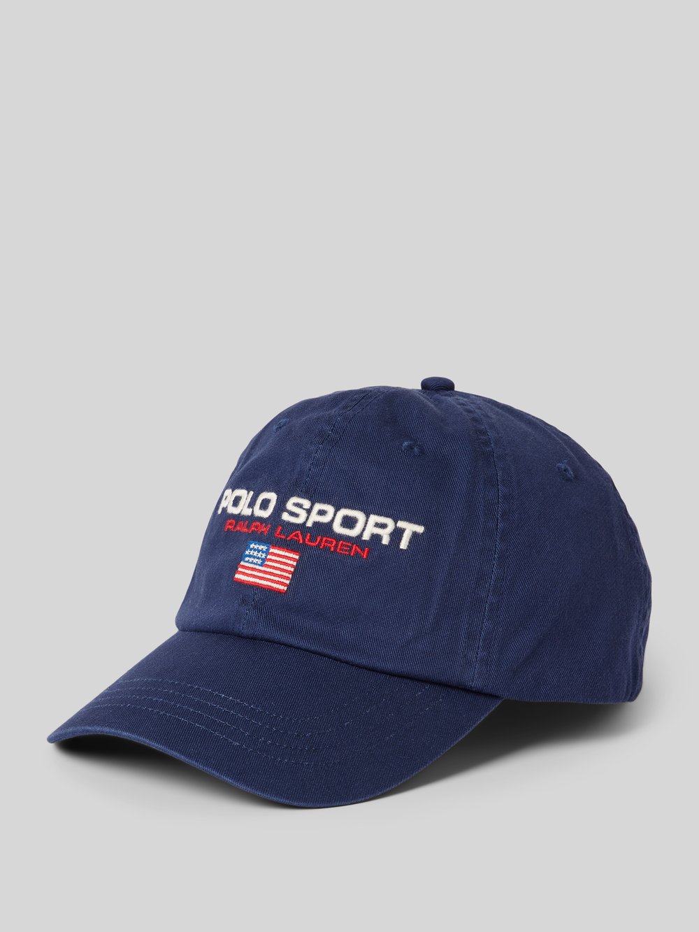 

Бейсболка с пришитой этикеткой Polo Sport, темно-синий