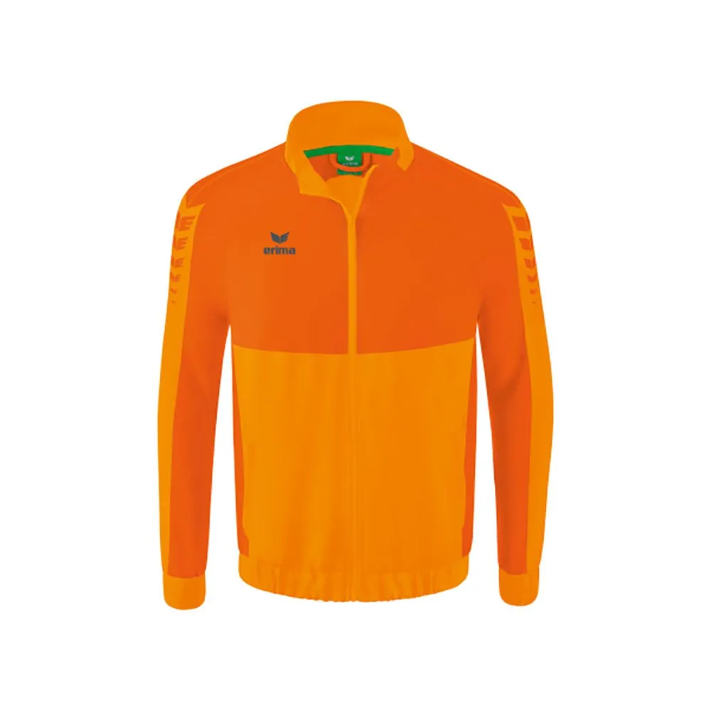 

Толстовка Erima Six Wings Presentation full zip, оранжевый