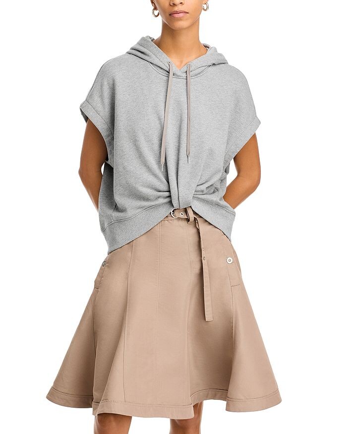 

3.1 Платье с капюшоном Phillip Lim 3.1 Phillip Lim, серый