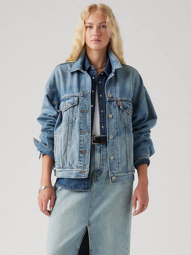 

Джинсовая куртка trucket 90-х годов Levi's, цвет Soft As Butter Mid